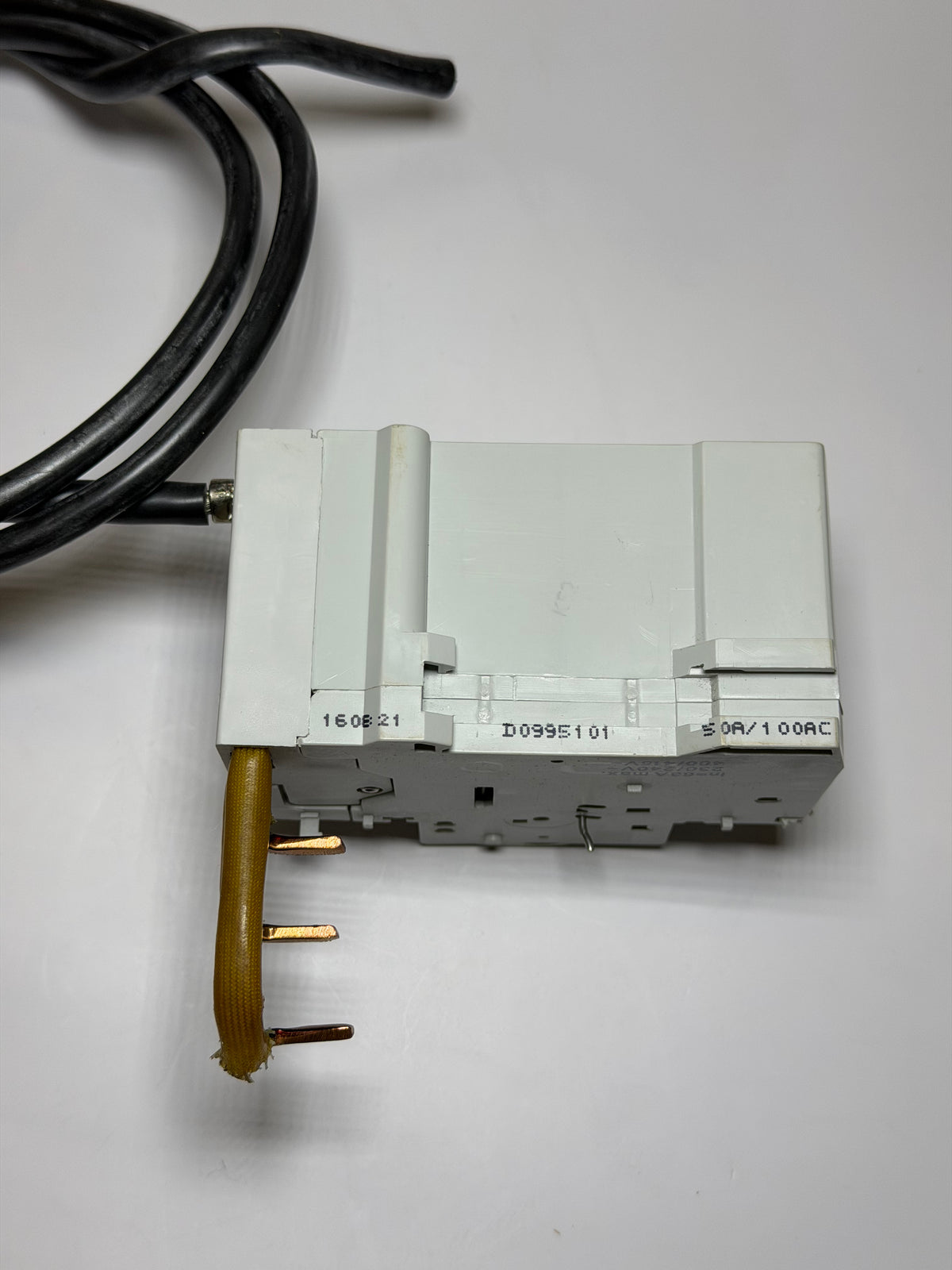NHP DIN-T DINSAFE Series DSRCM63303PN Add-On Block, Clip-on, 63A, 3 Pole