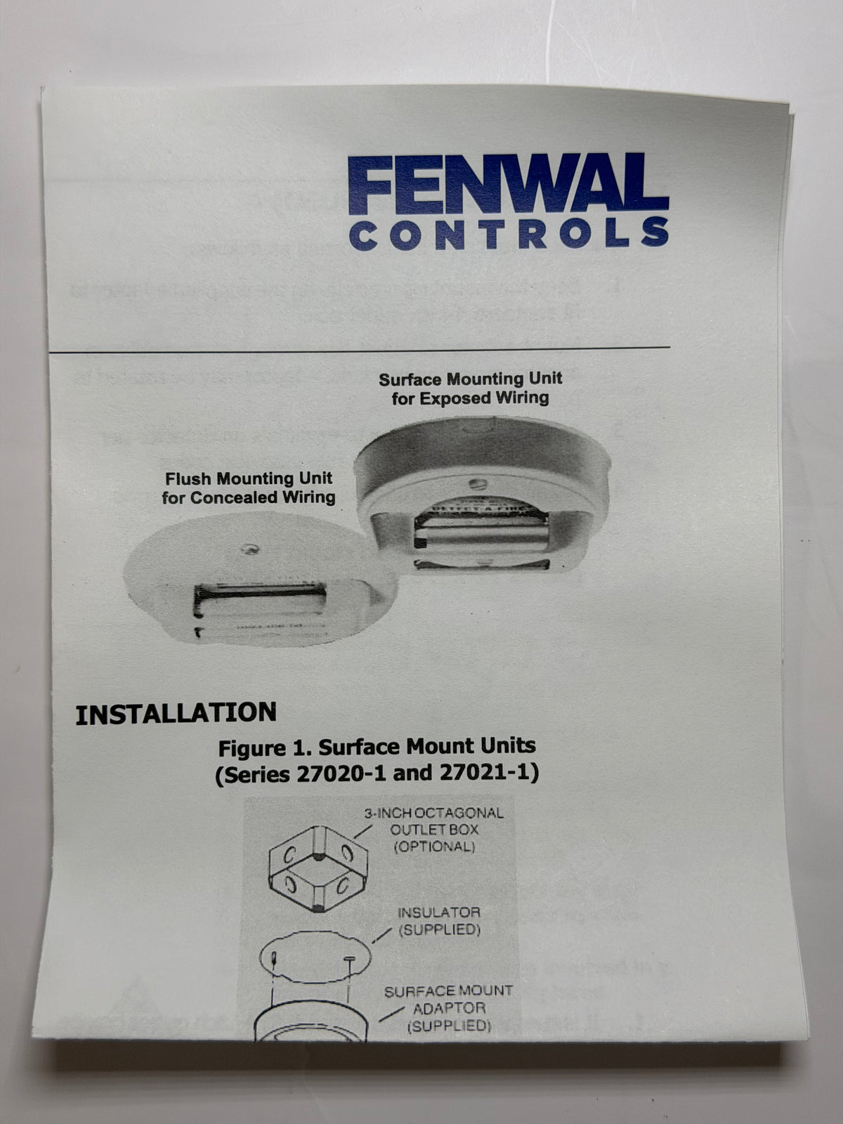 Kidde-Fenwal 12-A27020-000 Detect-A-Fire Switch 12-A27020-000-140