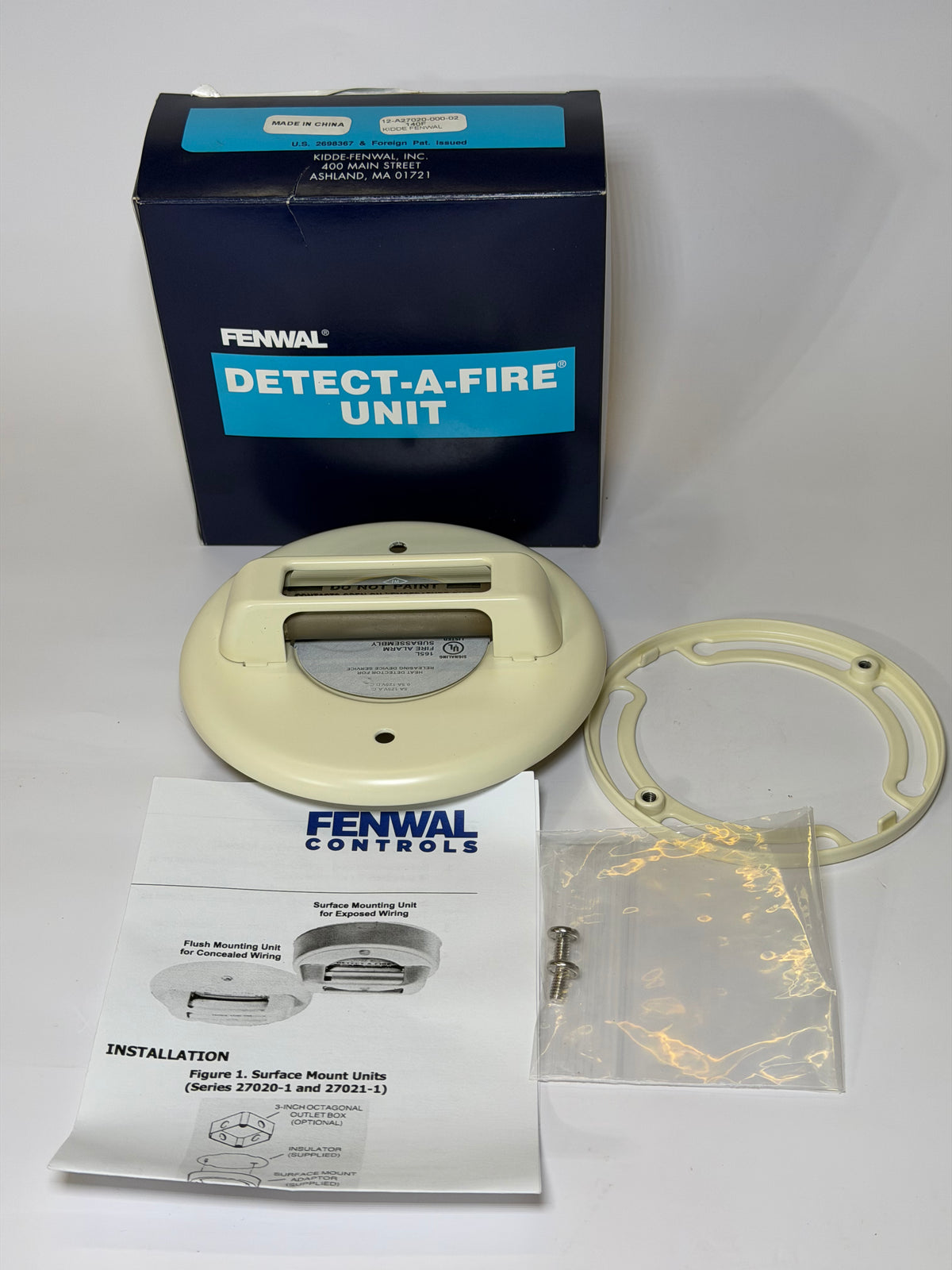 Kidde-Fenwal 12-A27020-000 Detect-A-Fire Switch 12-A27020-000-140