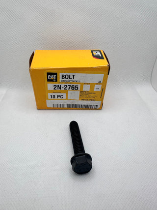 2N-2765 Stainless Steel Hex Flange Head Bolt 3/8" - 16 x 1 3/4" - Genuine CAT part box of 10