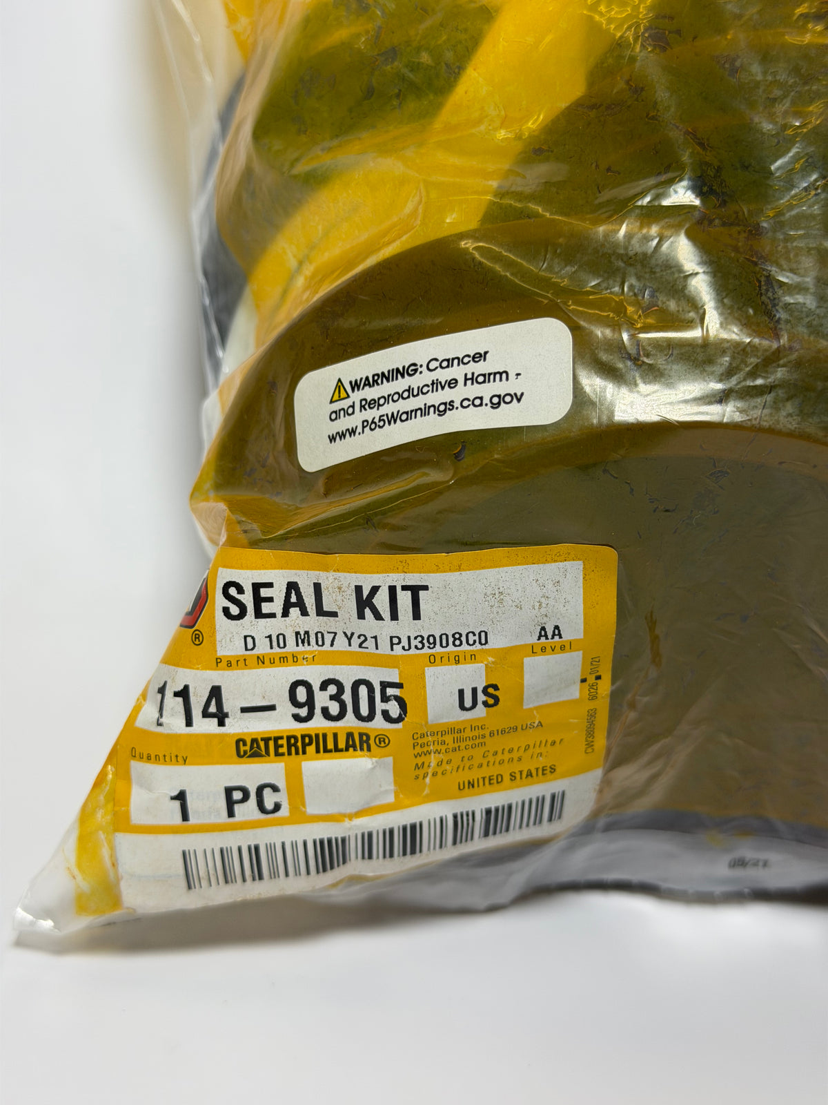 114-9305 Brake Caliper Seal Kit - Genuine CAT Part