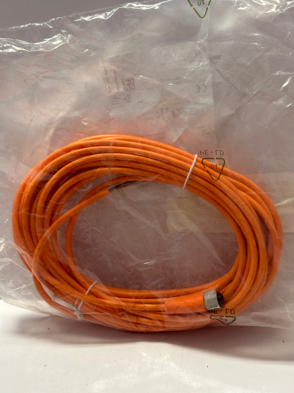 ifm EVT362 M12 Socket Connecting Cable, 10 m PVC