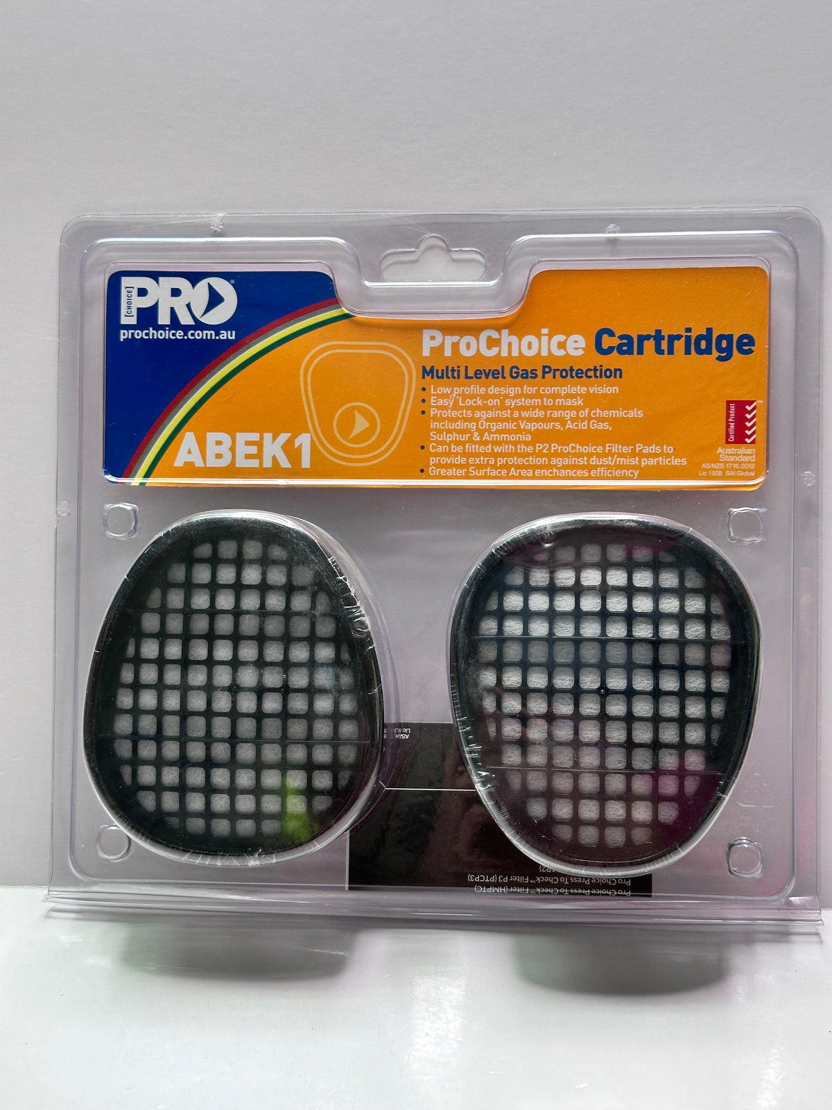 Pro Choice ABEK1 Multi Level Gas Protection