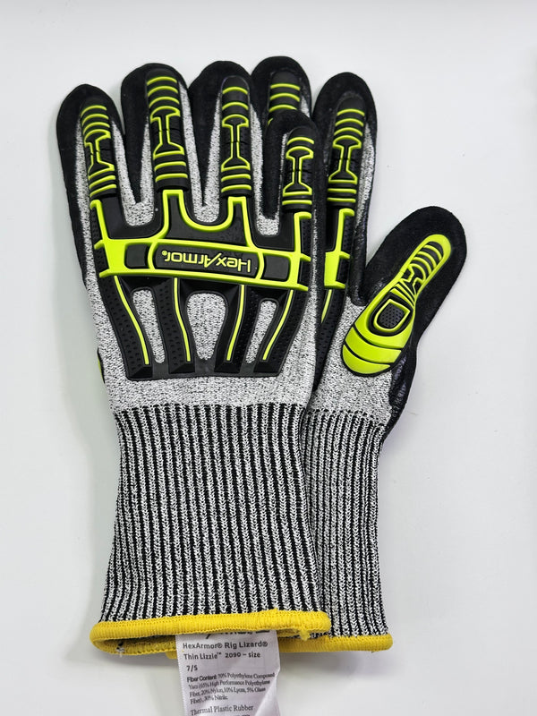 Impact Protection Gloves 2090 HexArmor® Rig Lizard® Thin Lizzie™