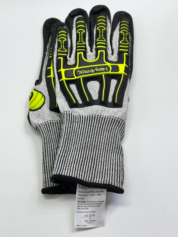 Impact Protection Gloves 2090 HexArmor® Rig Lizard® Thin Lizzie™