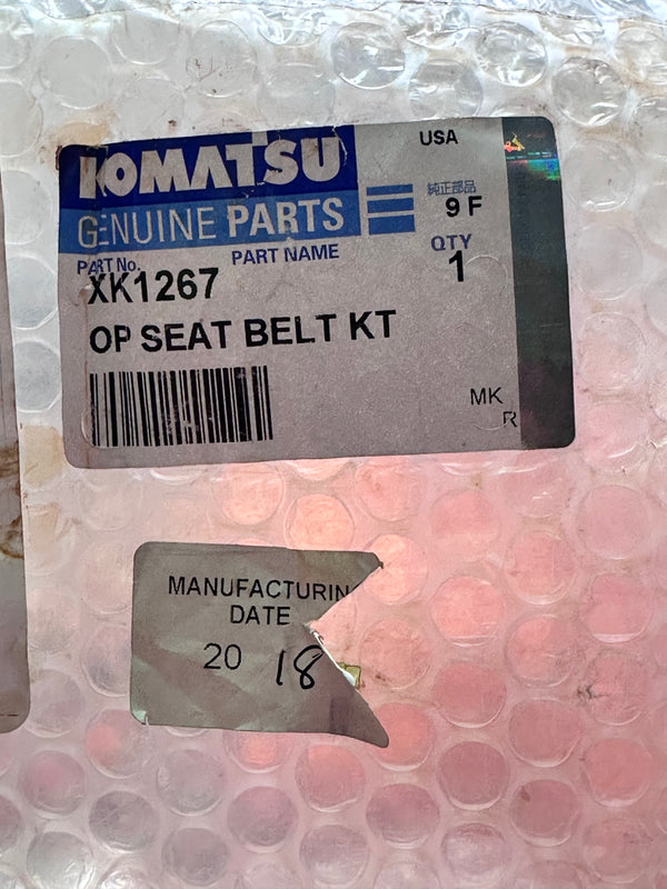 Komatsu XK1267 Seat Belt Assembly