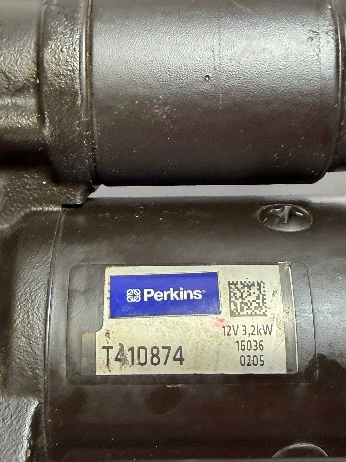 Perkins T410874 Genuine Starter Motor