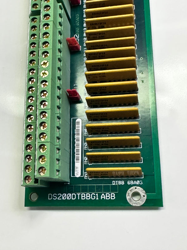 GE DS200DTBBG1 ABB Contact Input Expansion Termination Module, Speedtronic Mark V