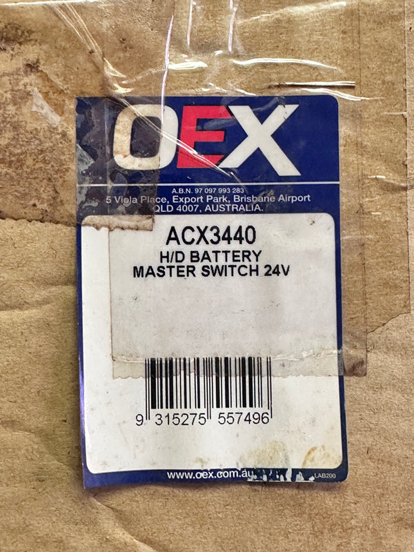 ACX3440 24V Heavy Duty Battery Isolator/Master Switch