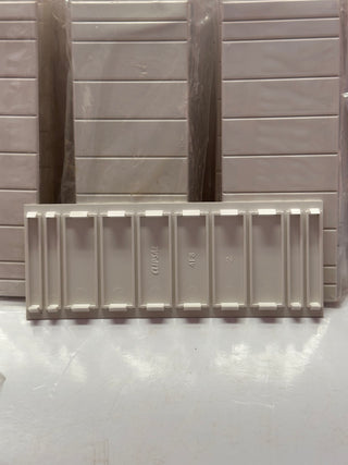 Clipsal 4F8-WE Pole Filler 8 Module Wide Strip, box of 10