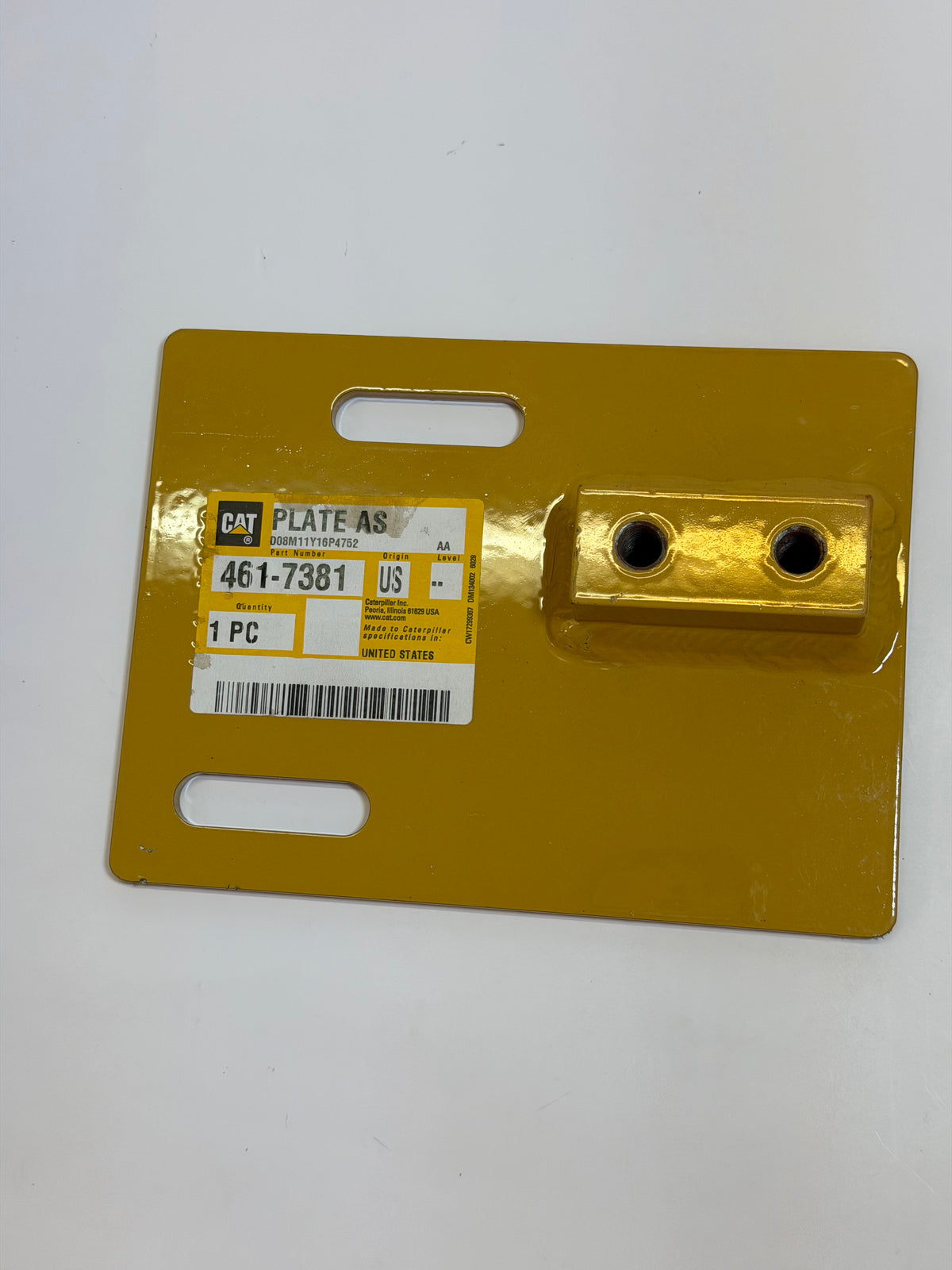 CAT 461-7381 Genuine Plate Assembly