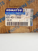 Komatsu 42C-43-17600 Valve Assembly, Emergency Parking Brake
