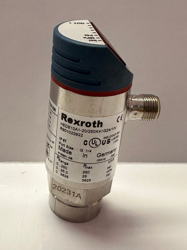 Rexroth HEDE10A-20/250K41G24/1/V electronic Pressure Switch