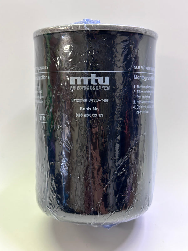 MTU 0002040791 Genuine Spin-On Coolant Filter