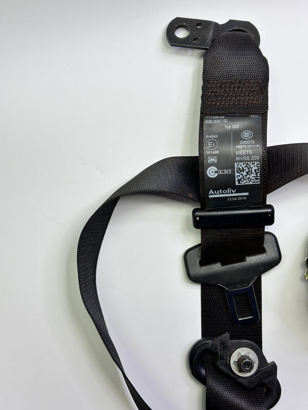 Audi 8A0857732 3 Point Retractable Seatbelt, 625318900B