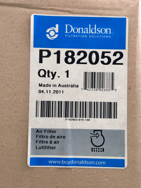 Donaldson P182052 Primary Air Filter, Finned