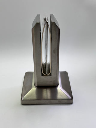 S/S Square Base Mount Spigot for Frameless Glass