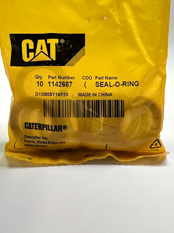 114-2687 78A HNBR O-Ring, 10pce - Genuine CAT part
