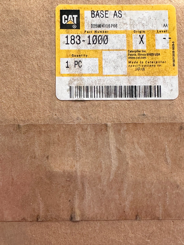 Caterpillar CAT 183-1000 Base Assy