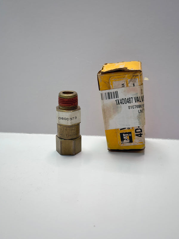 Caterpillar CAT 4D-0487 3/8" Check Valve 800373