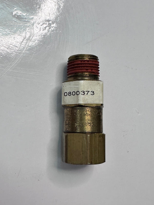 Caterpillar CAT 4D-0487 3/8" Check Valve 800373