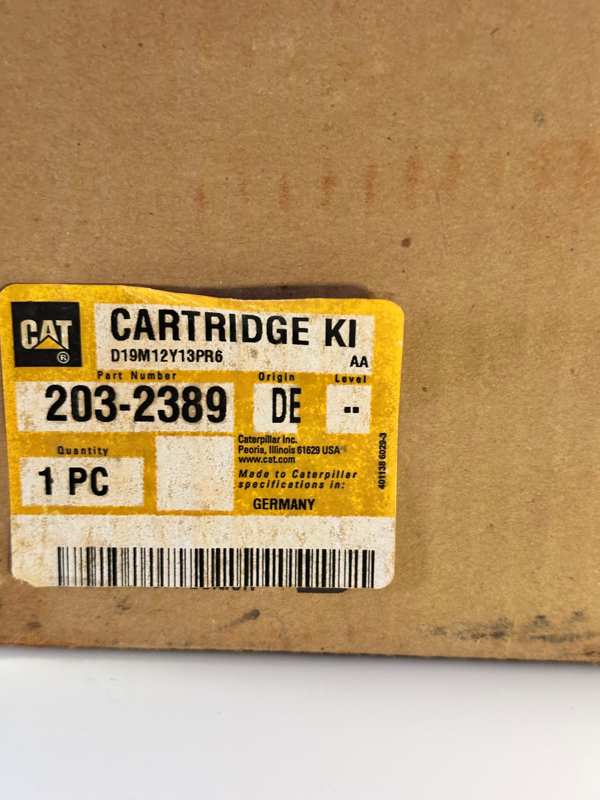 CAT 203-2389 Genuine Air Dryer Cartridge Kit — Bendix 5008415