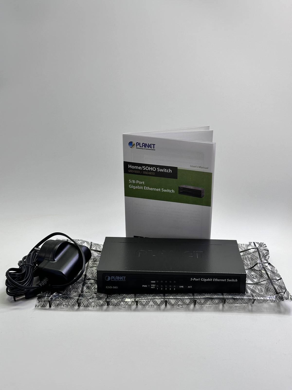 Planet GSD-503 5-Port 10/100/1000BASE-T Gigabit Ethernet Switch
