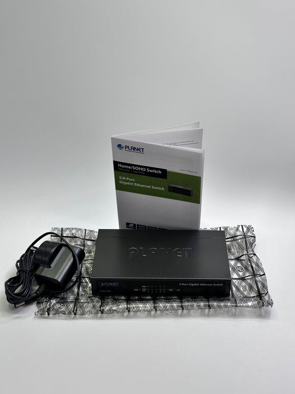 Planet GSD-503 5-Port 10/100/1000BASE-T Gigabit Ethernet Switch