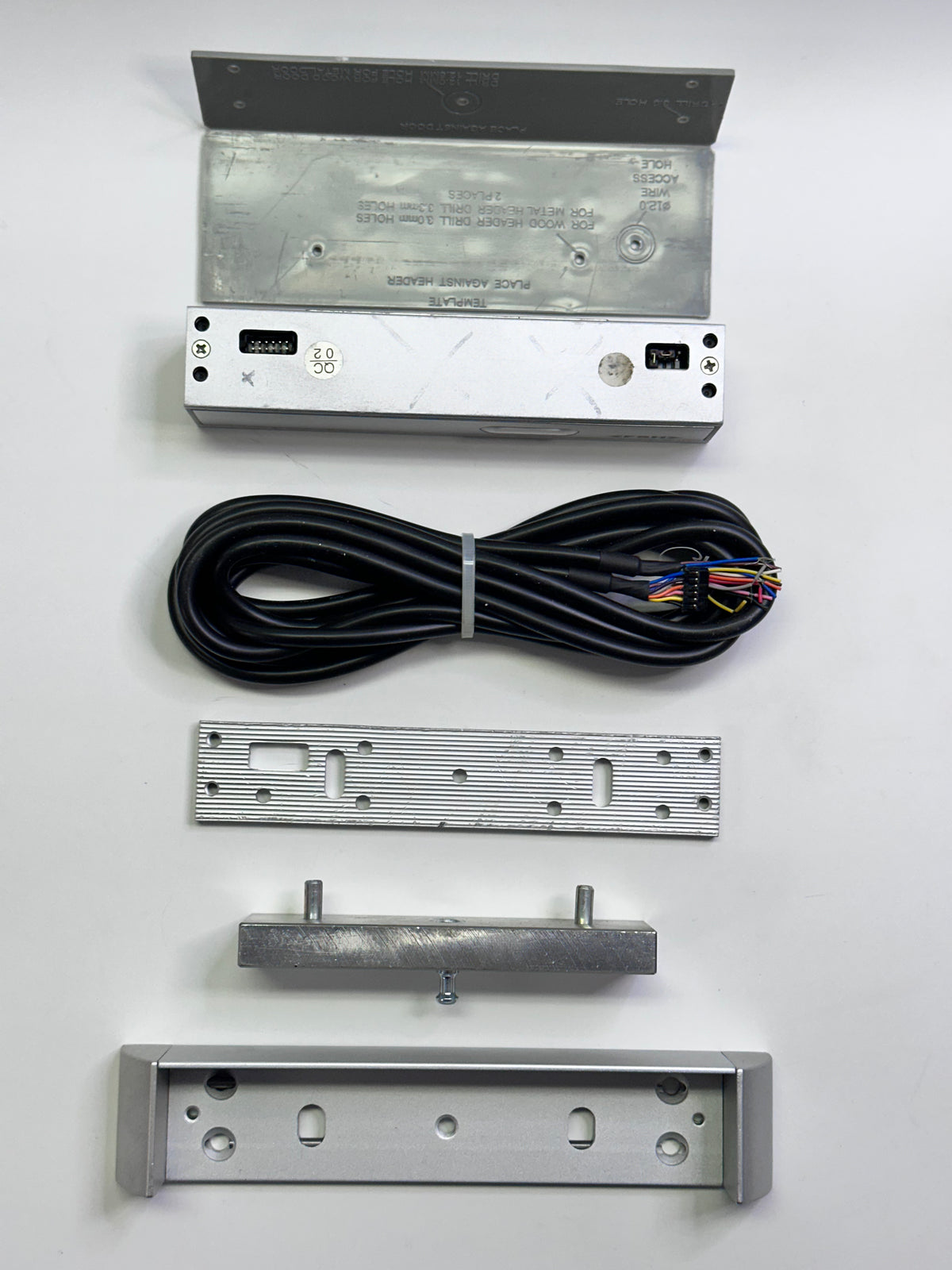 MEM2400LP Slimline Electromagnetic Lock, Selectable 12/24V DC