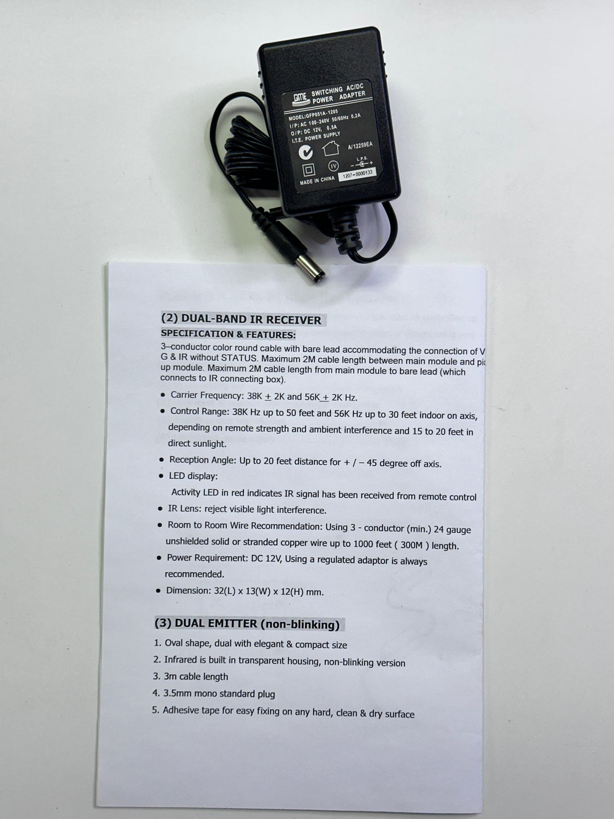 Dynalink A1171 Infrared Remote-Control Extension Kit