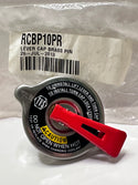 RCBP10PR Lever Radiator Cap, Brass Pin