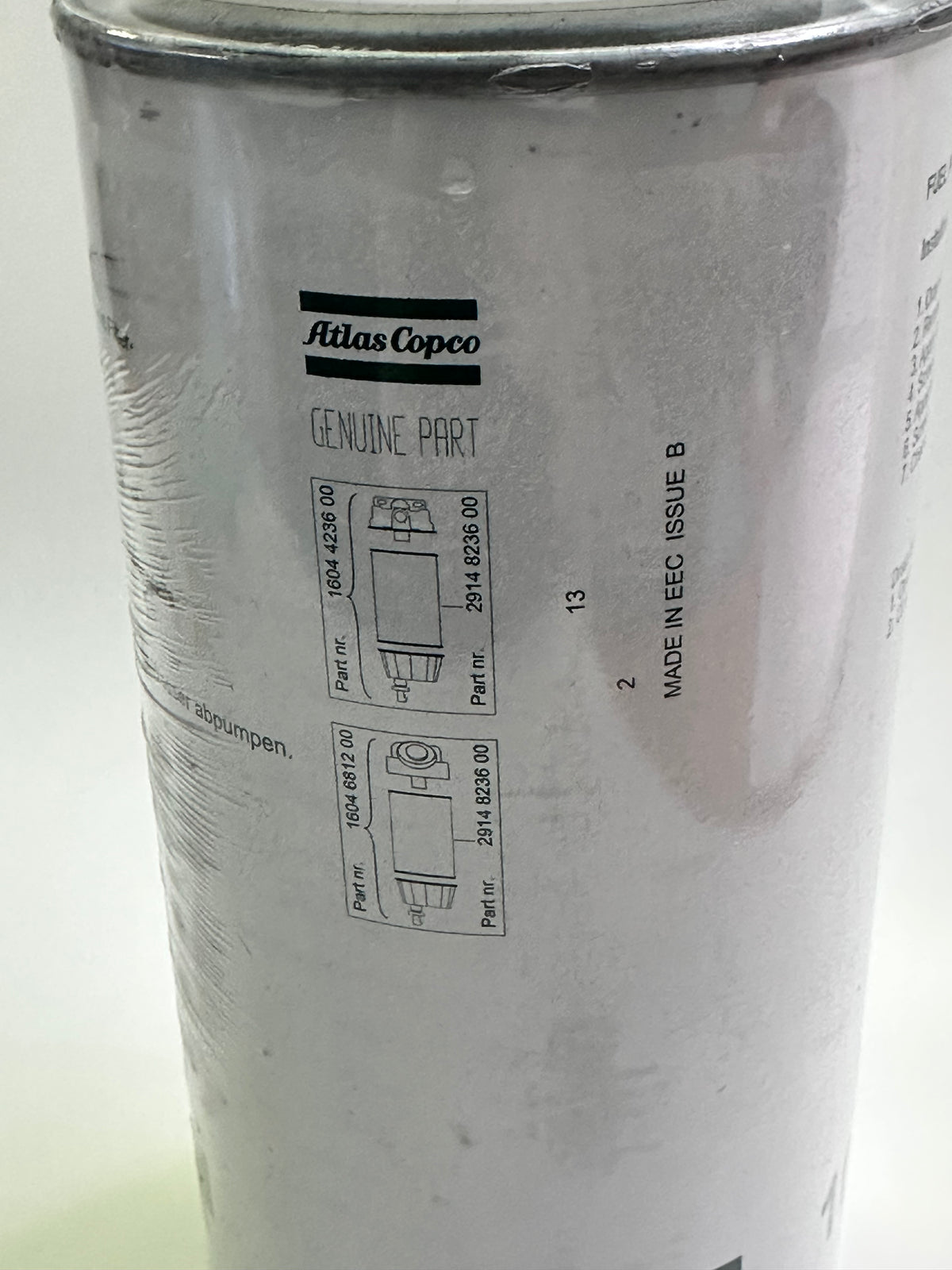 Atlas Copco 2914823600 Fuel Pre-Filter
