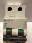 NHP DTCB6210C DIN-T6 Miniature Circuit Breaker 2P, 10A