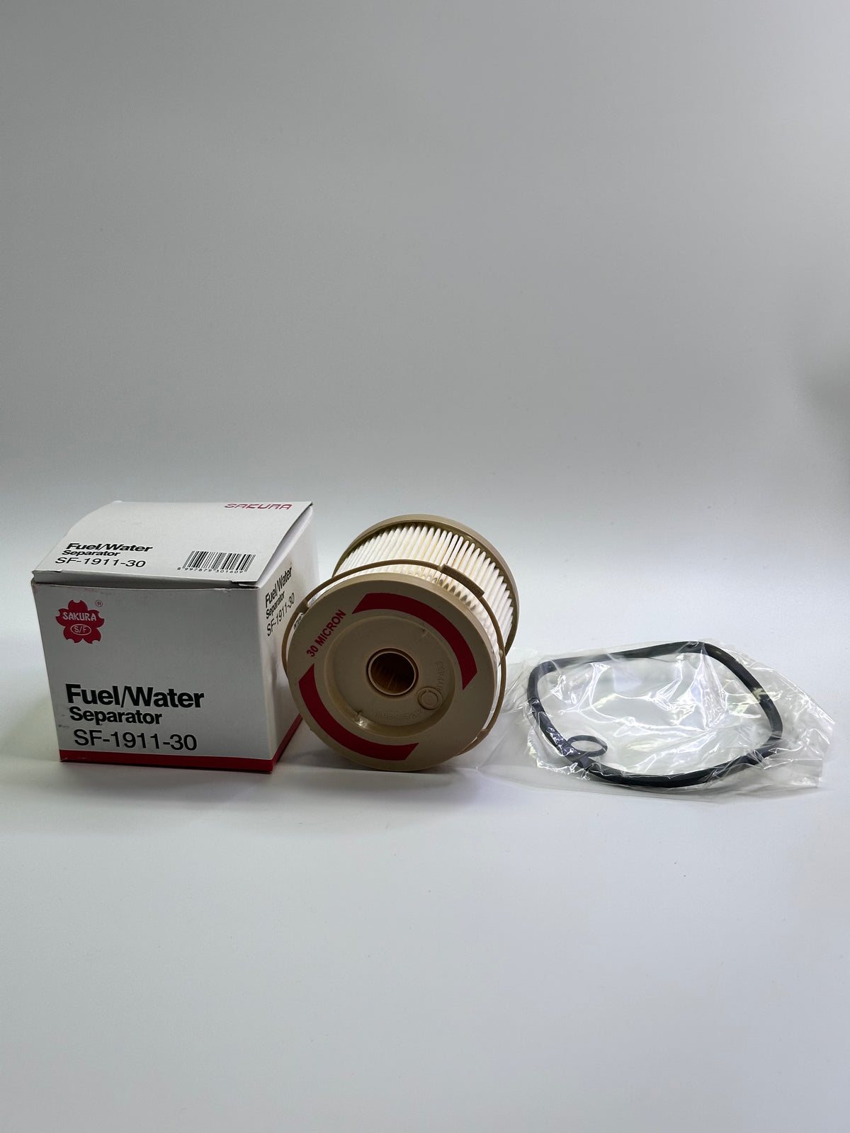 Sakura SF-1911-30 Primary Fuel / Water Separator Element – 30 Micron