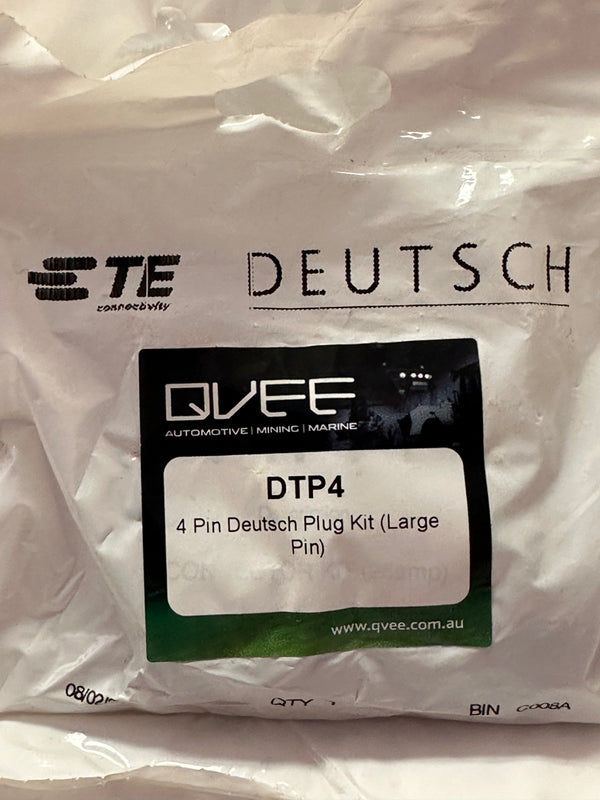 TE DTP4 Deutsch Kit, Large Pin