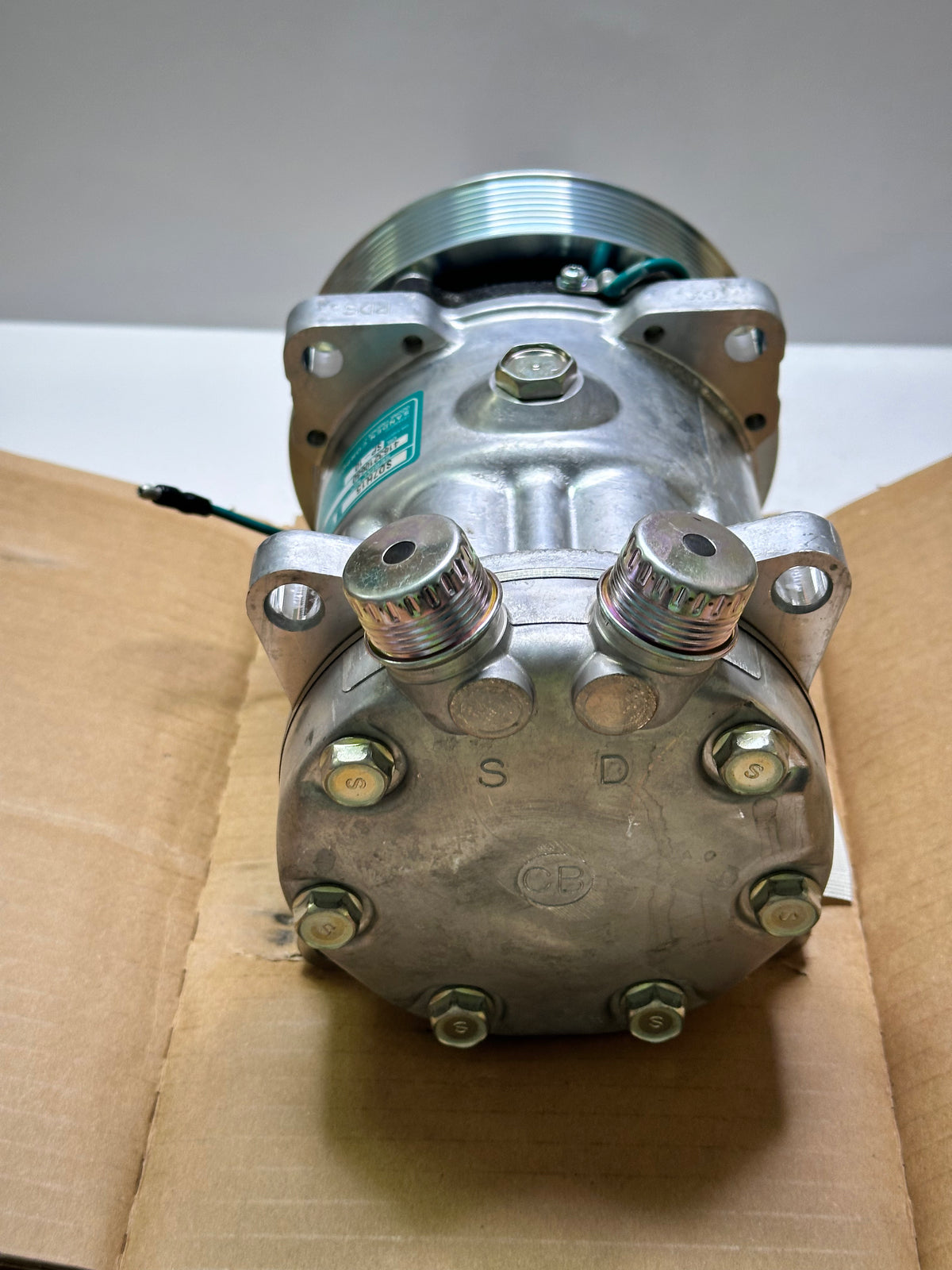 Sanden SD7H15 S6041 24V A/C Compressor — CMA907 LP