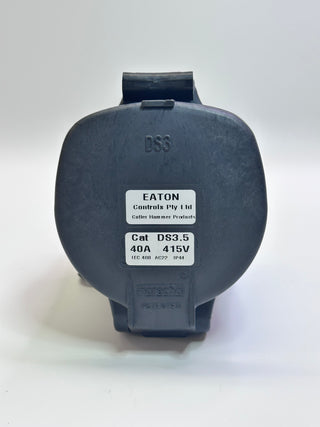Marechal DS3, 5 40A 415V Socket Outlet 31 44035 - Black