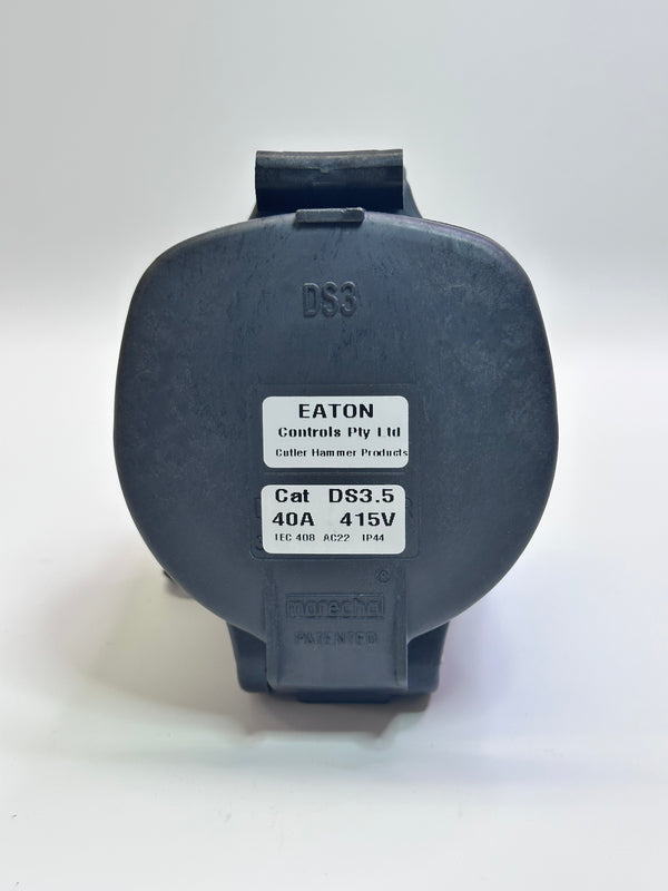Marechal DS3, 5 40A 415V Socket Outlet 31 44035 - Black