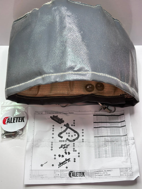 Aletek 128-302 Exhaust Blanket XB7247 for Komatsu 830E-AC, QSK60