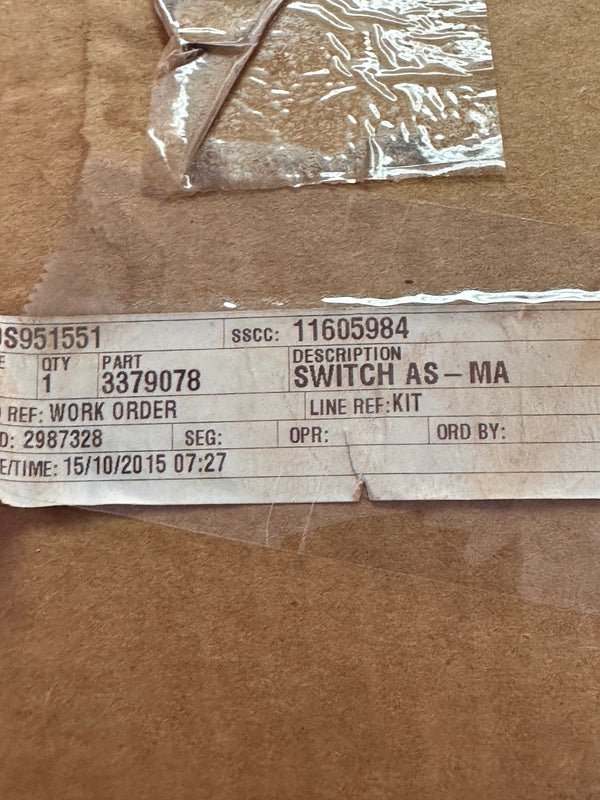 Caterpillar CAT 337-9078 Magnetic Switch