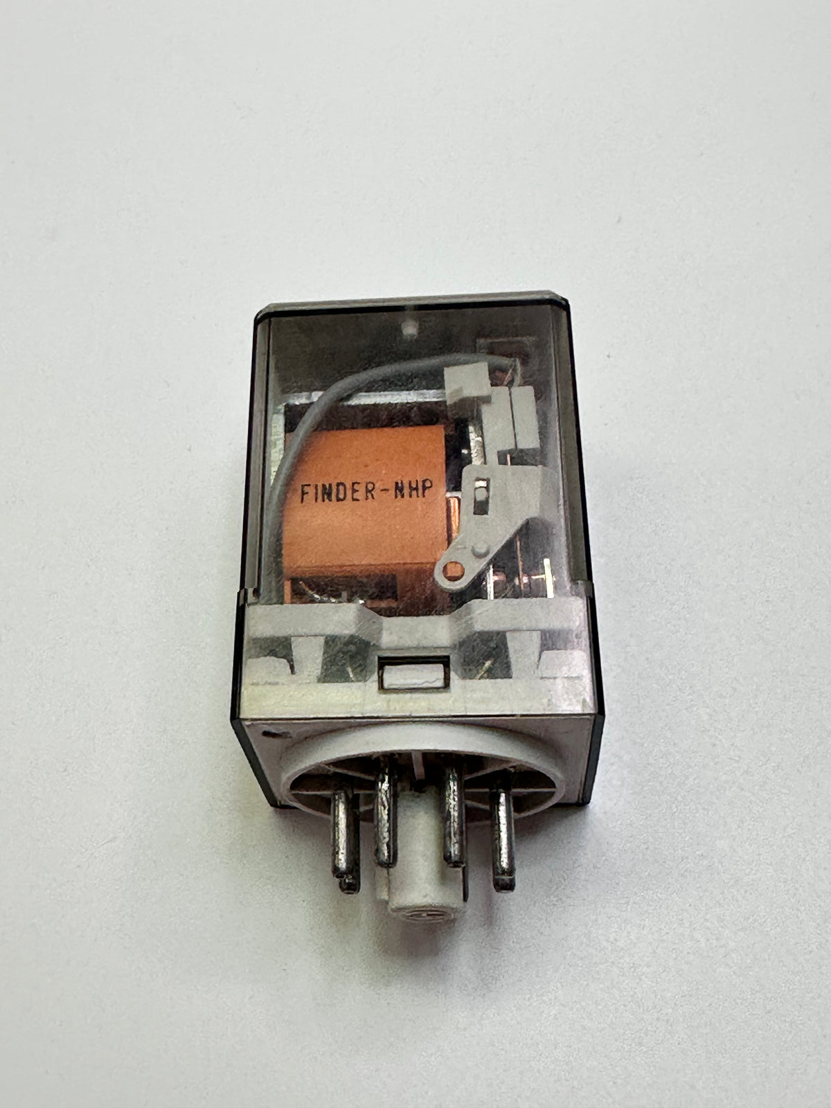 Finder Type 60.12 8-Pin Industrial Relay — 2 CO, 10A