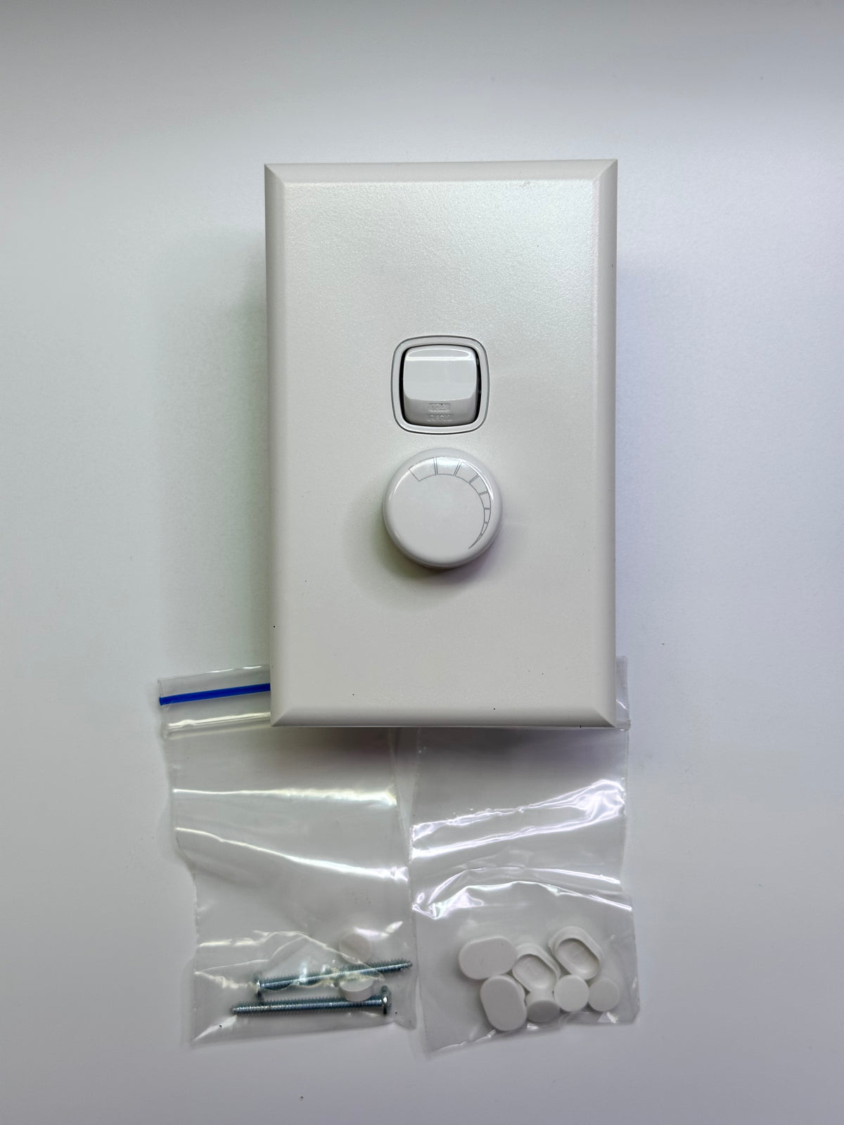 XL 500E Trailing Rotary Edge Dimmer Switch 500VA - White