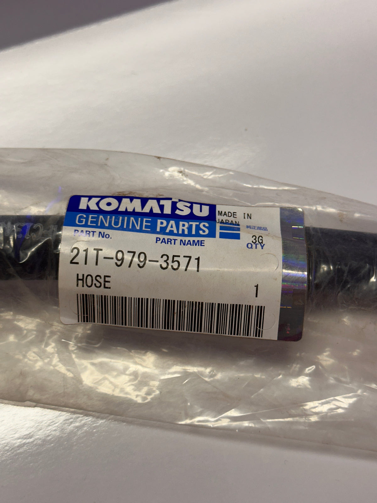Komatsu 21T-979-3571 Genuine Replacement Hose