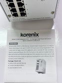 Korenix JetNet 5310G Industrial 10 Port PoE Switch