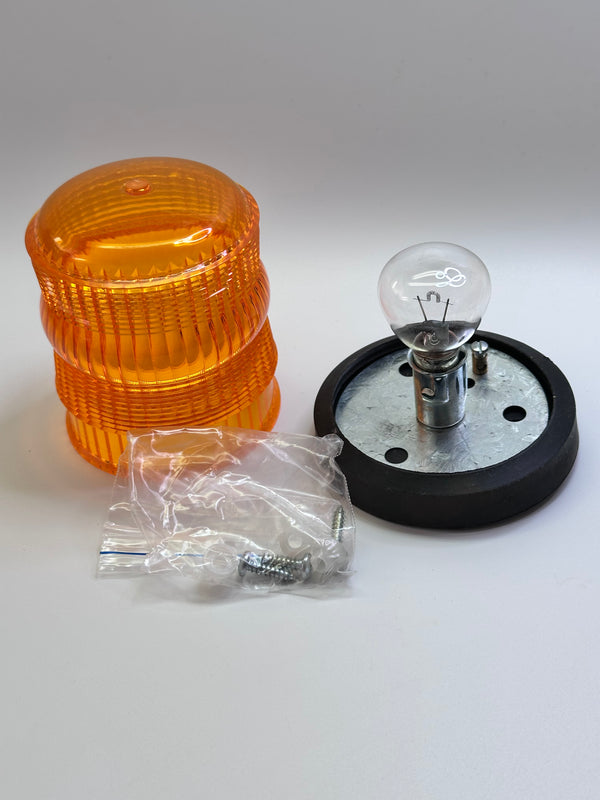 Hella 1696 12V Emergency Flasher Lamp, Amber