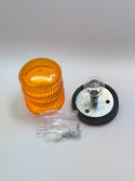 Hella 1696 12V Emergency Flasher Lamp, Amber