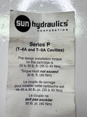 Sun Hydraulics KFABKXN Fully Adjustable Needle Valve, Pilot Capacity Series P