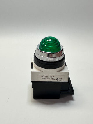A25 ILT 450 G Pilot Light, Round - Green Lens