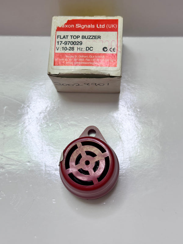 Flat Top Buzzer 245-348 24V, Red