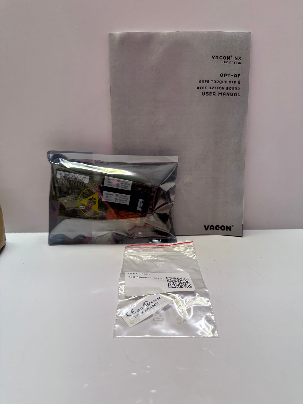 Vacon OPT-AF-V Safe Torque Off Board — NXS / NXP Inverters